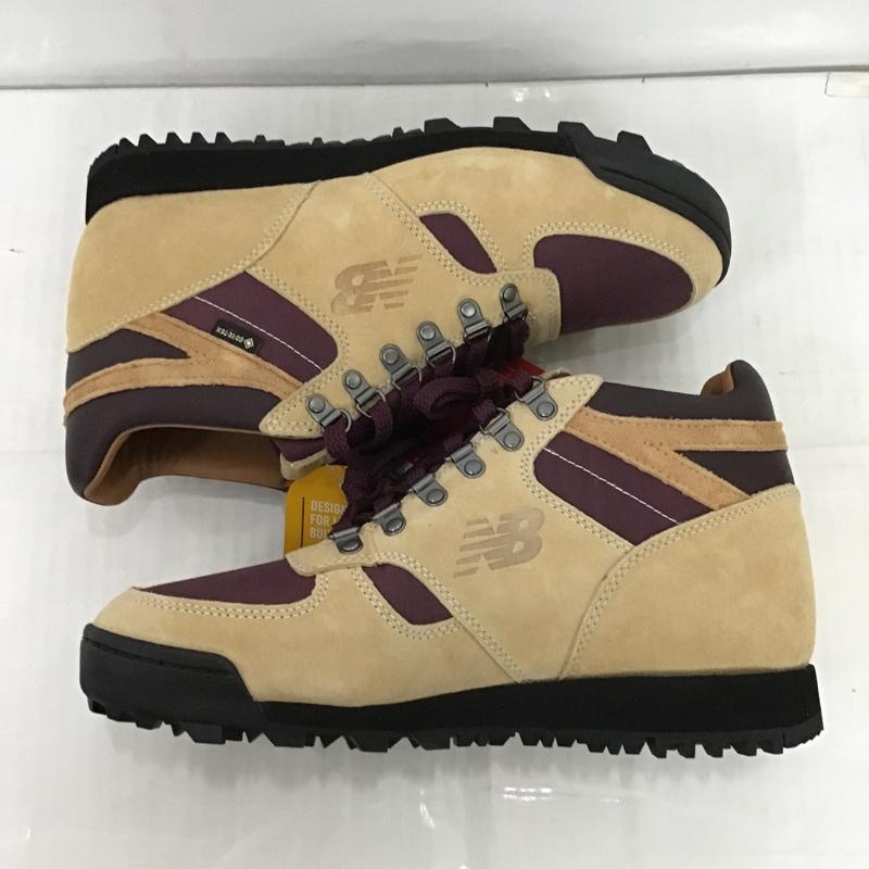 ニューバランス New Balance スニーカー スニーカー URAINXA1 GORE-TEX 27.5cm 箱有 27.5cm ロゴ、文字 ベージュ / ベージュ / X 紫 / パープル / X 黒 / ブラック /  メンズ USED 古着 中古 10086977