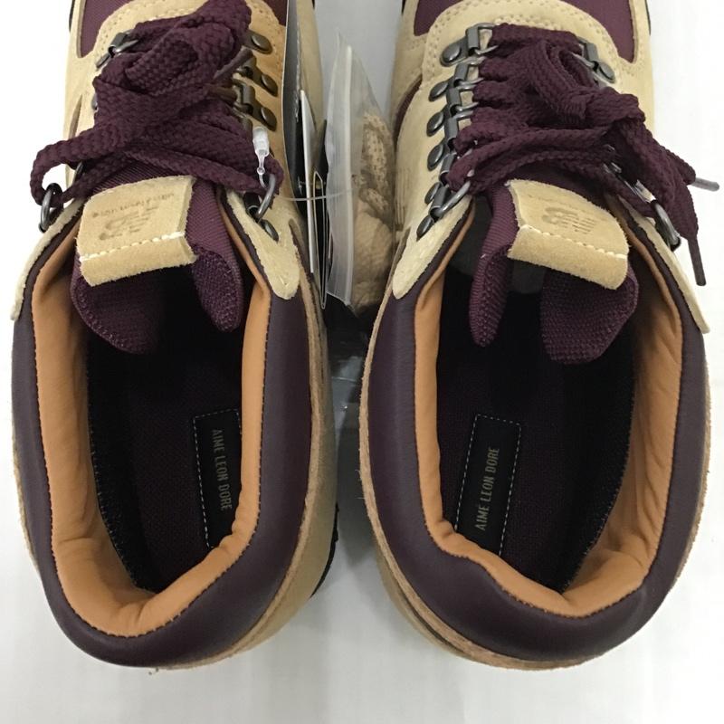 ニューバランス New Balance スニーカー スニーカー URAINXA1 GORE-TEX 27.5cm 箱有 27.5cm ロゴ、文字 ベージュ / ベージュ / X 紫 / パープル / X 黒 / ブラック /  メンズ USED 古着 中古 10086977