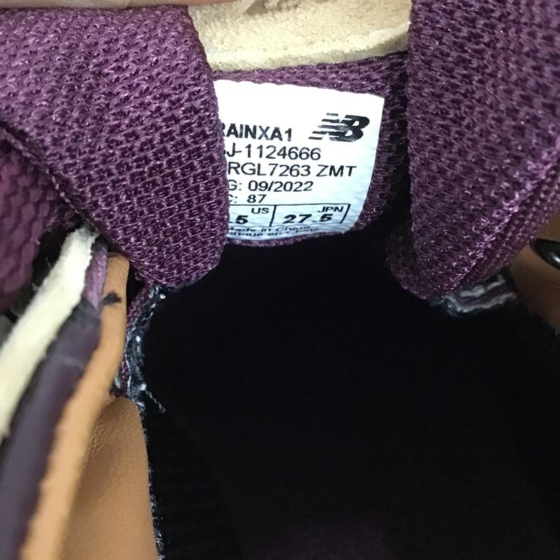 ニューバランス New Balance スニーカー スニーカー URAINXA1 GORE-TEX 27.5cm 箱有 27.5cm ロゴ、文字 ベージュ / ベージュ / X 紫 / パープル / X 黒 / ブラック /  メンズ USED 古着 中古 10086977