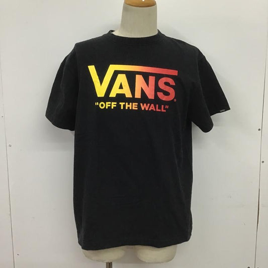 バンズ VANS Tシャツ 半袖 M ロゴ、文字 黒 / ブラック /  メンズ USED 古着 中古 10087154