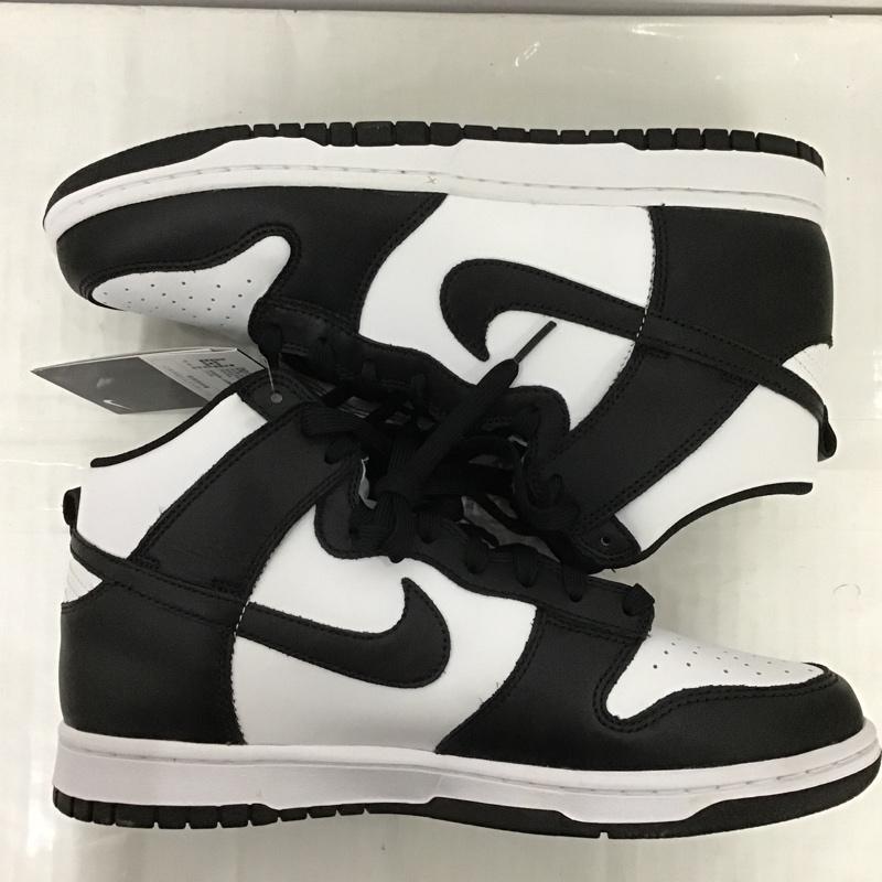 ナイキ NIKE スニーカー スニーカー DD1399 105 DUNK HI RETRO 28.5cm 箱有 28.5cm ロゴ、文字 白 / ホワイト / X 黒 / ブラック /  メンズ USED 古着 中古 10087187