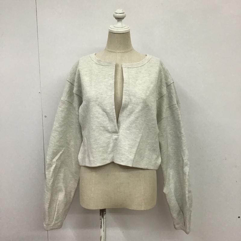 ミスティック mystic カットソー 長袖 FREE 無地 灰 / グレー /  レディース USED 古着 中古 10087237