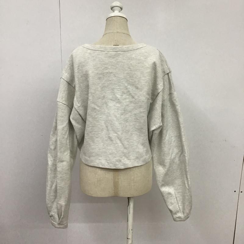ミスティック mystic カットソー 長袖 FREE 無地 灰 / グレー /  レディース USED 古着 中古 10087237