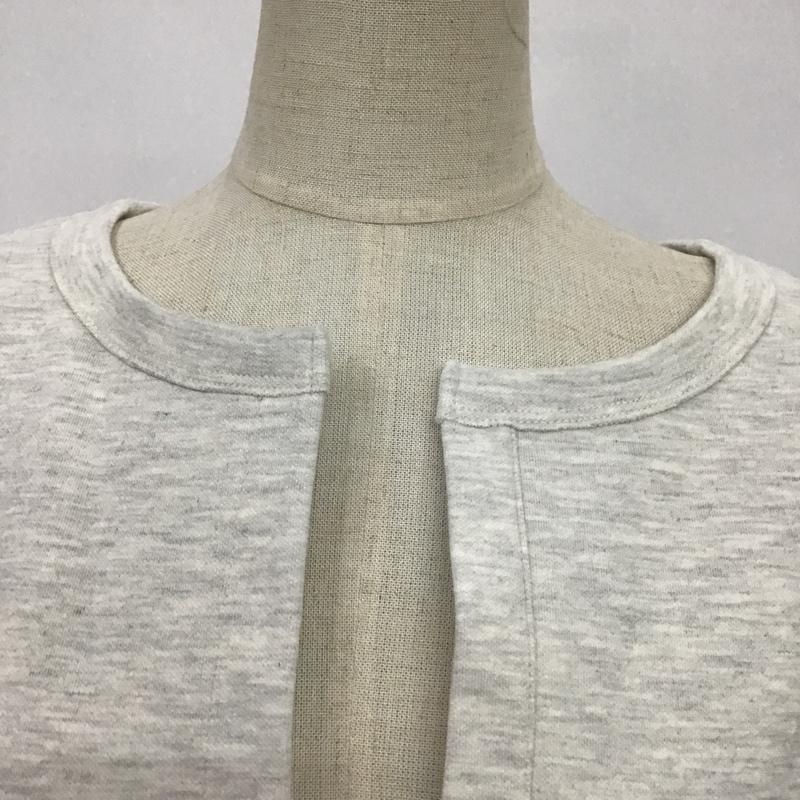 ミスティック mystic カットソー 長袖 FREE 無地 灰 / グレー /  レディース USED 古着 中古 10087237