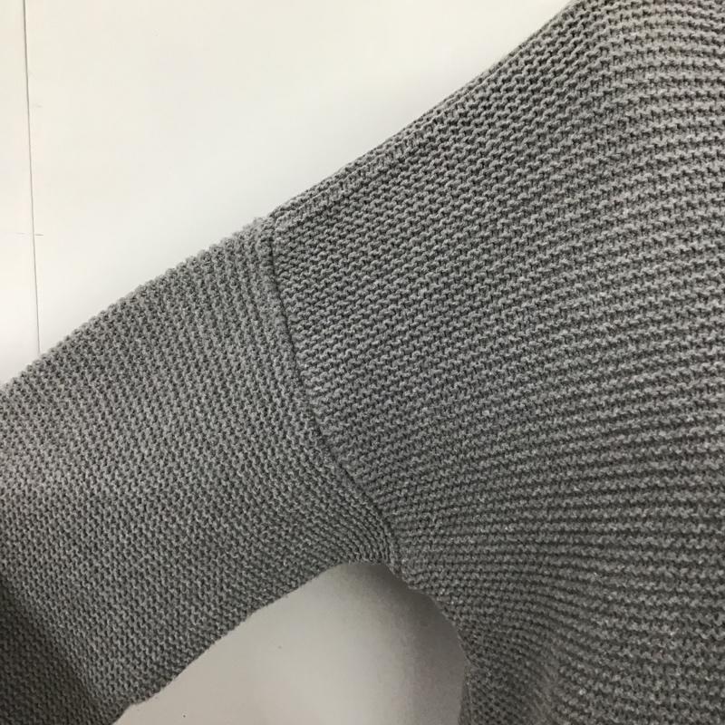 グリーンレーベルリラクシング green label relaxing ワンピース ひざ丈スカート 3526-105-1595 無地 灰 / グレー /  レディース USED 古着 中古 10087249