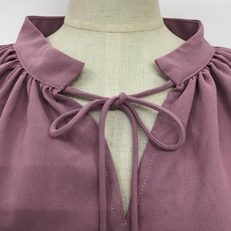 ティティベイト titivate カットソー 長袖 L 無地 桃 / ピンク /  レディース USED 古着 中古 10087253