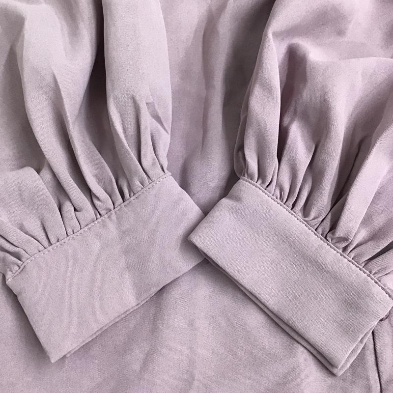 ティティベイト titivate カットソー 長袖 L 無地 桃 / ピンク /  レディース USED 古着 中古 10087253