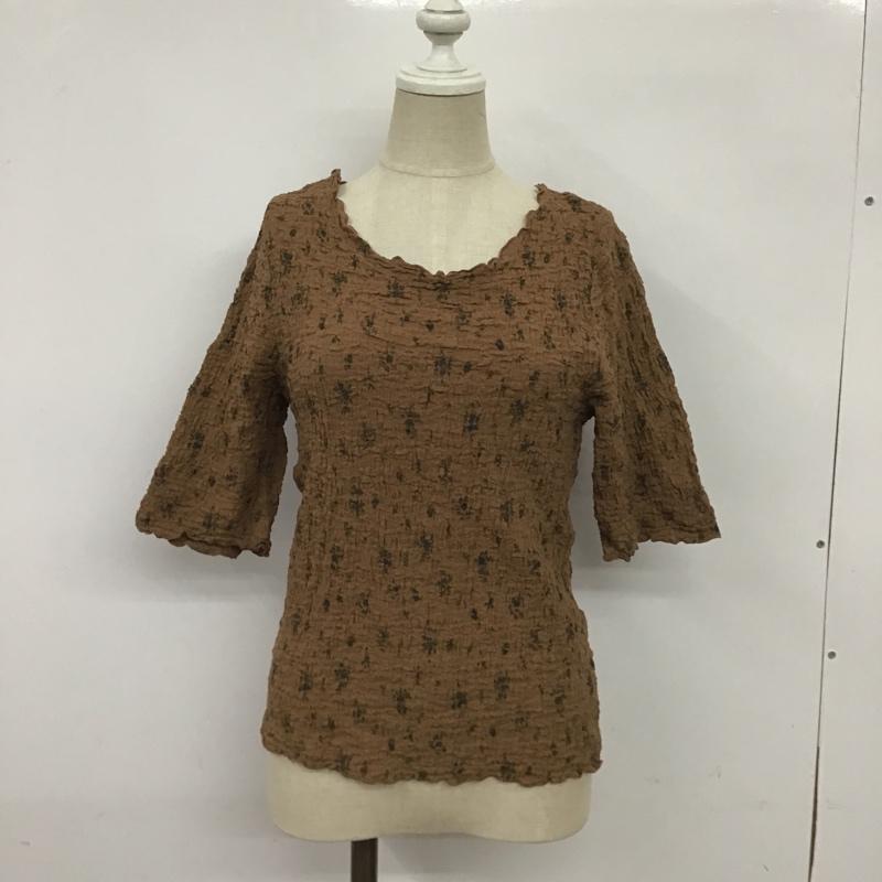 アルシーヴ archives カットソー 半袖 M  茶 / ブラウン /  レディース USED 古着 中古 10087256