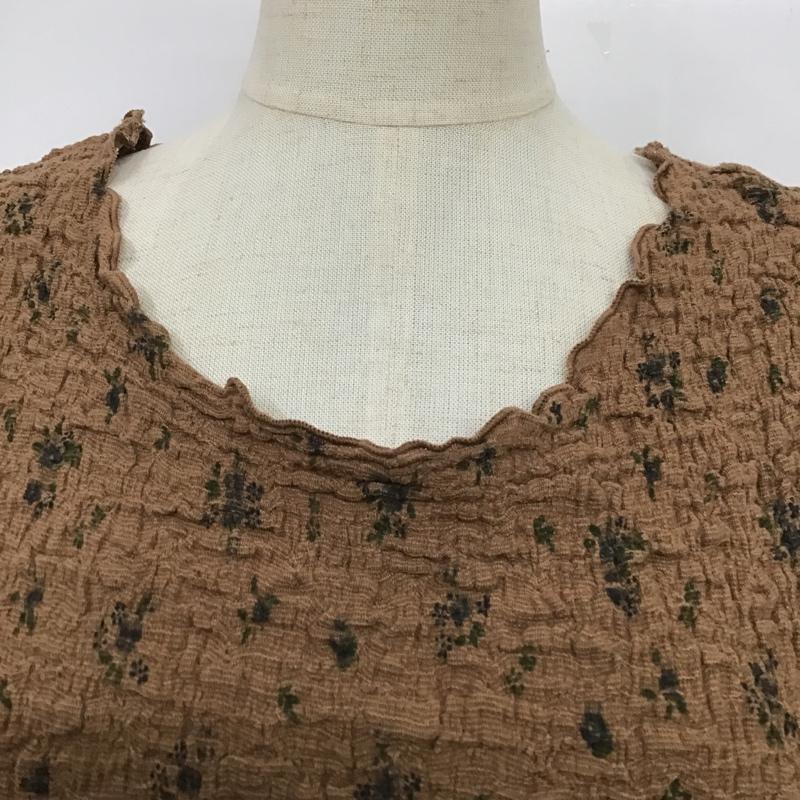 アルシーヴ archives カットソー 半袖 M  茶 / ブラウン /  レディース USED 古着 中古 10087256