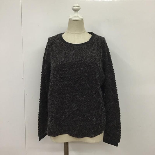 ジーナシス JEANASIS カットソー 長袖 FREE 無地 黒 / ブラック /  レディース USED 古着 中古 10087268