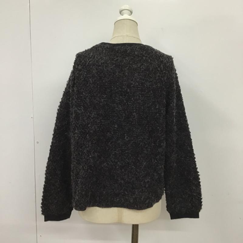 ジーナシス JEANASIS カットソー 長袖 FREE 無地 黒 / ブラック /  レディース USED 古着 中古 10087268