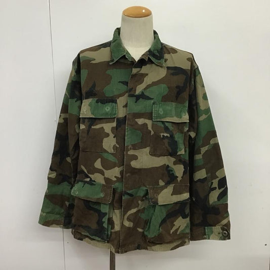 古着 USED ジャケット、上着 ジャケット、ブレザー ミリタリー シャツジャケット カモフラージュ柄・迷彩 黒 / ブラック / X 茶 / ブラウン / X ベージュ / ベージュ / X カーキ / カーキ /  メンズ USED 古着 中古 10087276