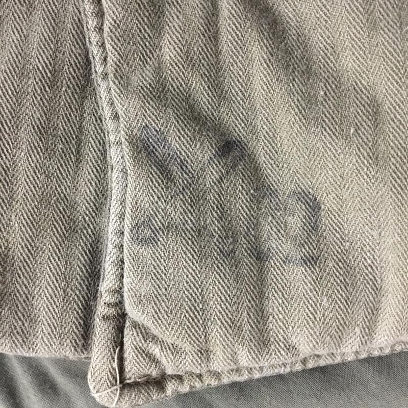 古着 USED ジャケット、上着 ジャケット、ブレザー ノーカラー 無地 カーキ / カーキ /  メンズ USED 古着 中古 10087283