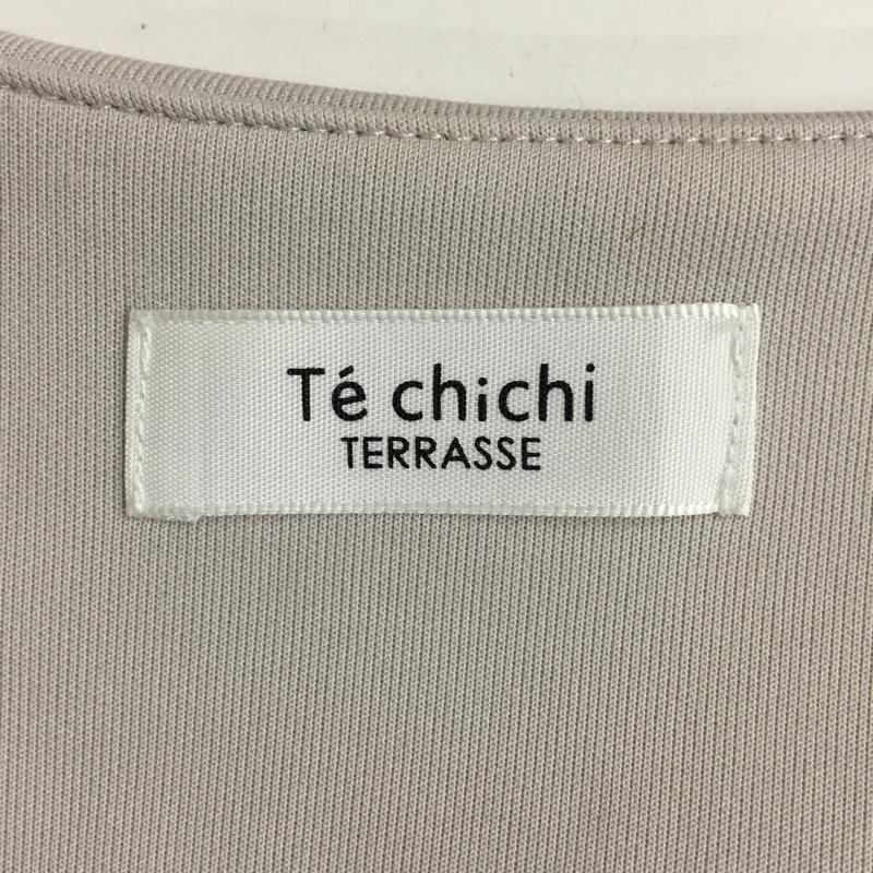 テチチ Techichi ジャケット、上着 ジャケット、ブレザー 1303458 ダンボールYカラーブルゾン FREE 無地 灰 / グレー /  レディース USED 古着 中古 10087303