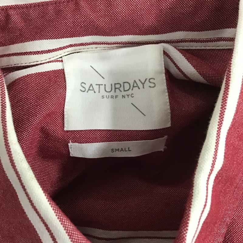 サタデーズサーフニューヨークシティー SATURDAYS SURF NYC シャツ、ブラウス 半袖 ボタンダウンシャツ S  マルチカラー / マルチカラー /  メンズ USED 古着 中古 10087335