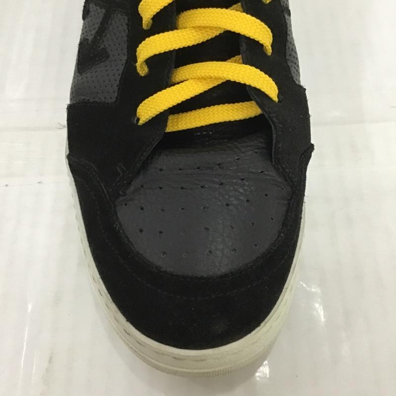 オフホワイト Off-White スニーカー スニーカー ハイカット 43 ロゴ、文字 黒 / ブラック / X 黄 / イエロー /  メンズ USED 古着 中古 10087352