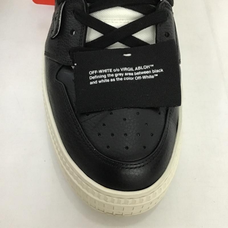 オフホワイト Off-White スニーカー スニーカー ハイカット 箱有 42 ロゴ、文字 白 / ホワイト / X 黒 / ブラック / X 黄 / イエロー /  メンズ USED 古着 中古 10087359