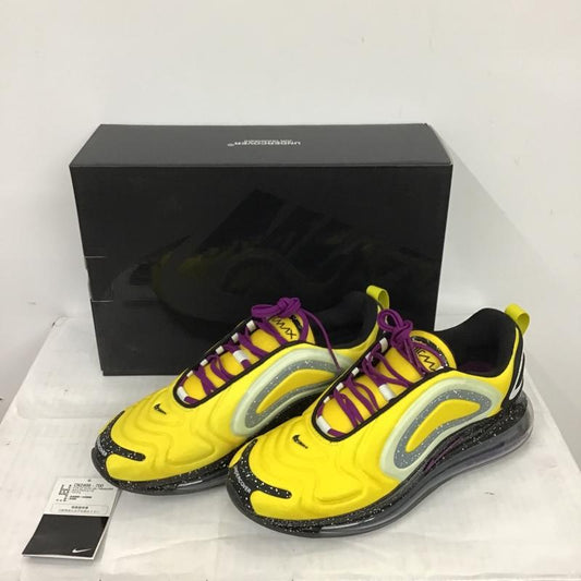 ナイキ NIKE スニーカー スニーカー CN2408 700 AIR MAX 720 UNDERCOVER 28cm 箱有 28.0cm ロゴ、文字 黄 / イエロー / X 紫 / パープル / X 黒 / ブラック /  メンズ USED 古着 中古 10087365