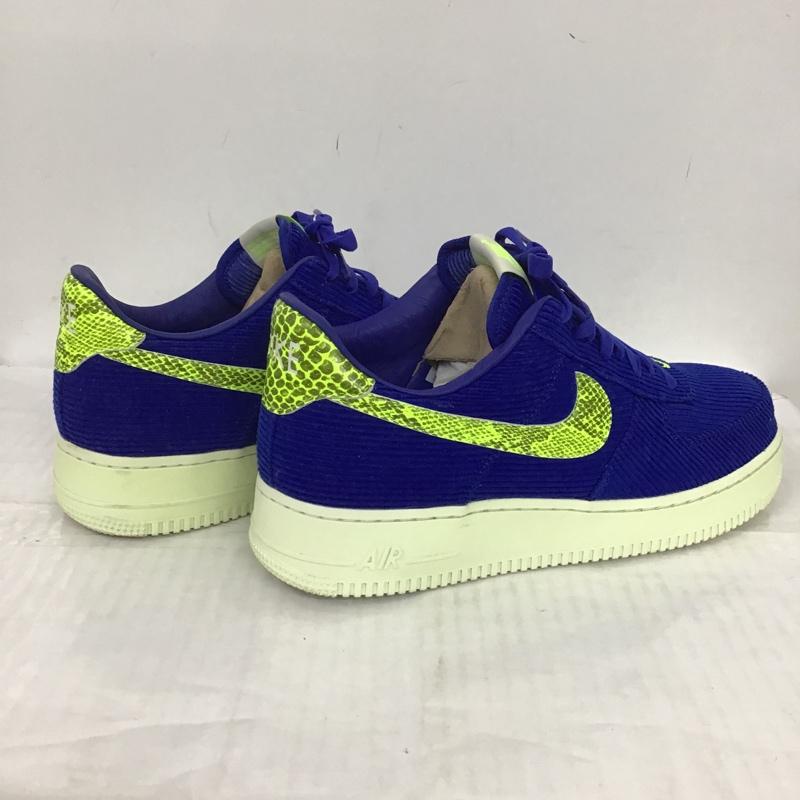 ナイキ NIKE スニーカー スニーカー CK3314 400 WMNS AIR FORCE 1 07 NXN 28cm 箱有 28.0cm ワンポイント 青 / ブルー /  メンズ USED 古着 中古 10087367