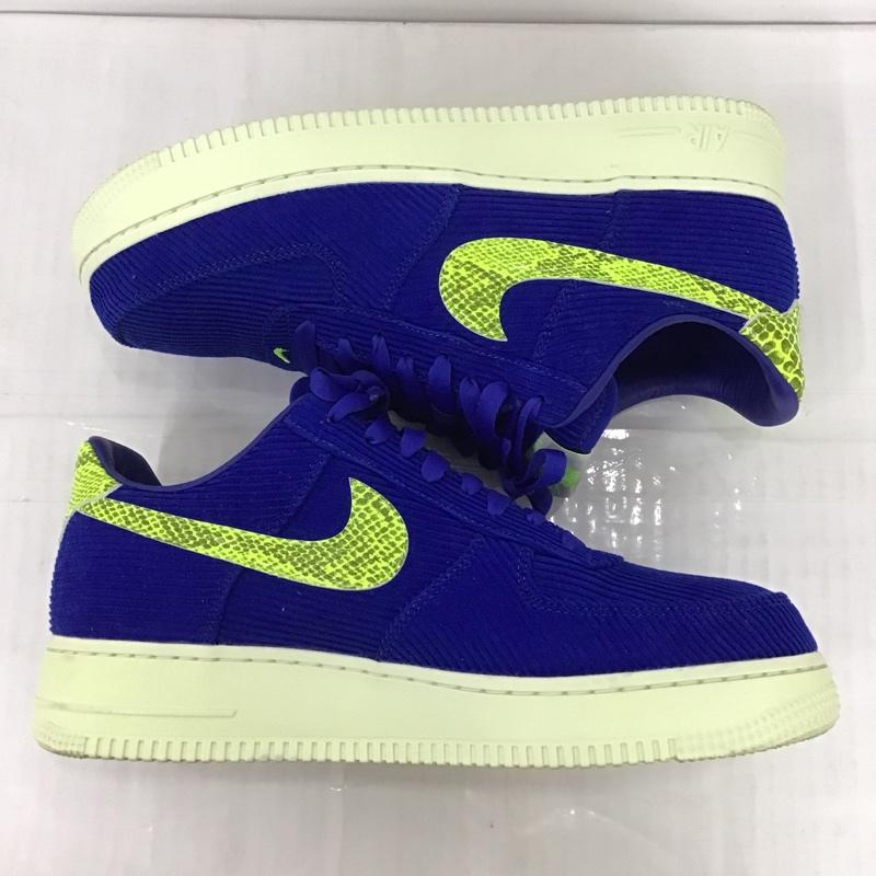 ナイキ NIKE スニーカー スニーカー CK3314 400 WMNS AIR FORCE 1 07 NXN 28cm 箱有 28.0cm ワンポイント 青 / ブルー /  メンズ USED 古着 中古 10087367