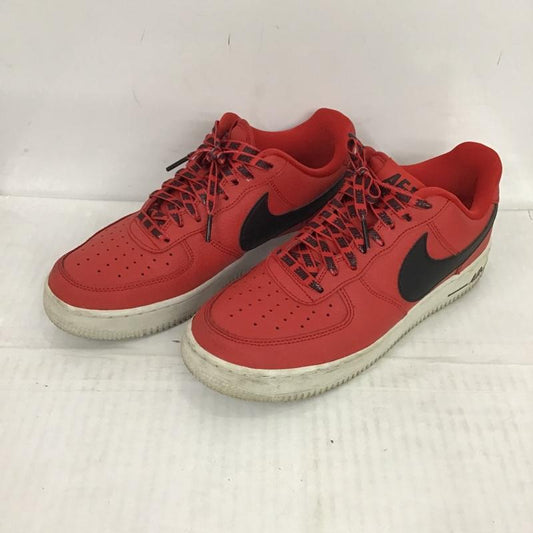 ナイキ NIKE スニーカー スニーカー 823511-604 AIR FORCE 1 07 LV8 26cm 26.0cm ロゴ、文字 赤 / レッド / X 黒 / ブラック / X 白 / ホワイト /  メンズ USED 古着 中古 10087377