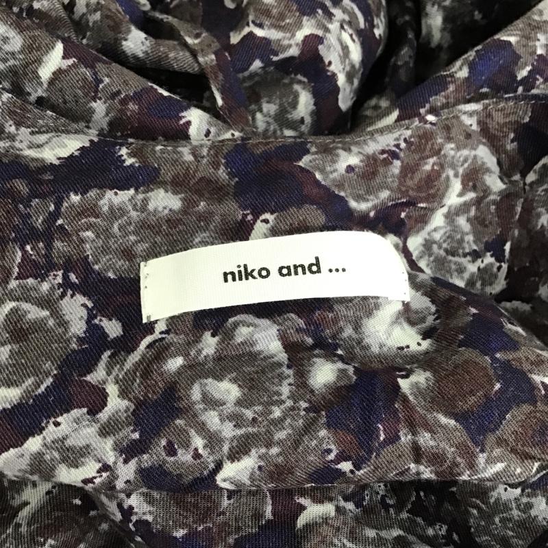 ニコアンド niko and... ワンピース ロングスカート 総柄 マルチカラー / マルチカラー /  レディース USED 古着 中古 10087411