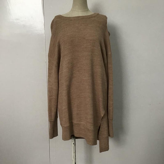 フリークスストア FREAK'S STORE ニット、セーター 長袖 FREE 無地 ベージュ / ベージュ /  レディース USED 古着 中古 10087413