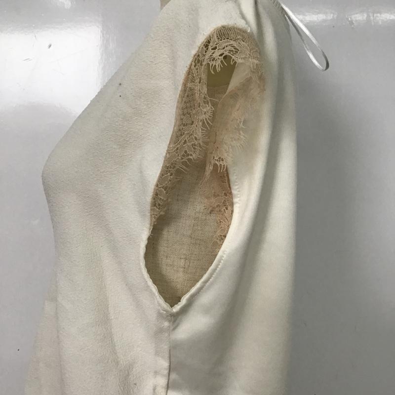ザラ ZARA タンクトップ タンクトップ M 無地 白 / ホワイト /  レディース USED 古着 中古 10087414