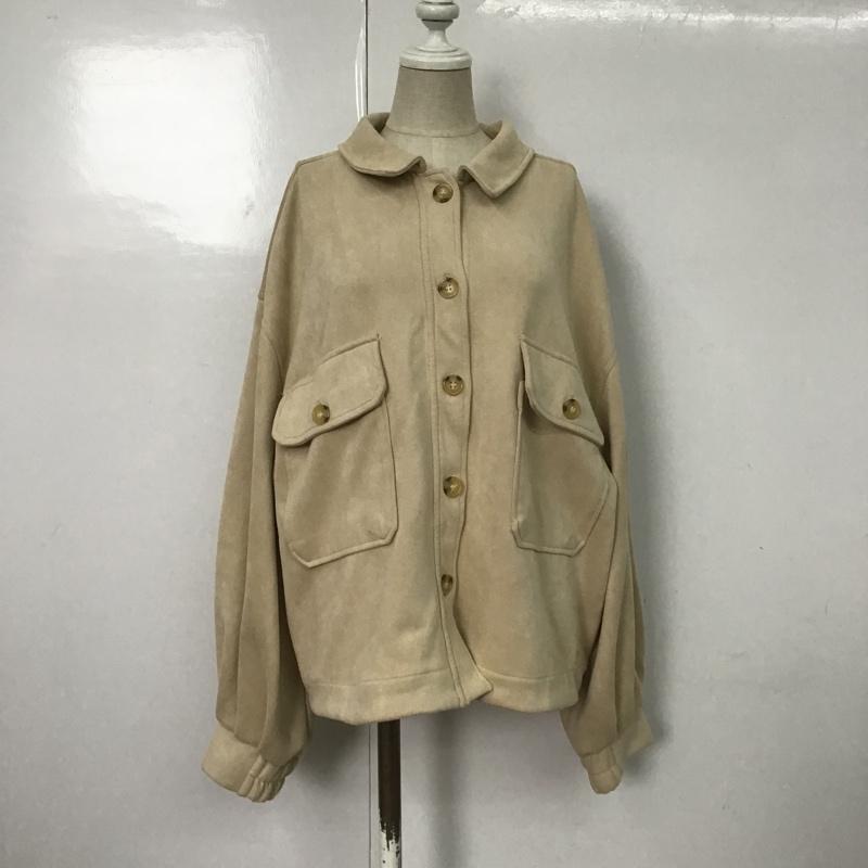 フレームス レイカズン frames RAY CASSIN ジャケット、上着 ジャケット、ブレザー FREE 無地 ベージュ / ベージュ /  レディース USED 古着 中古 10087418
