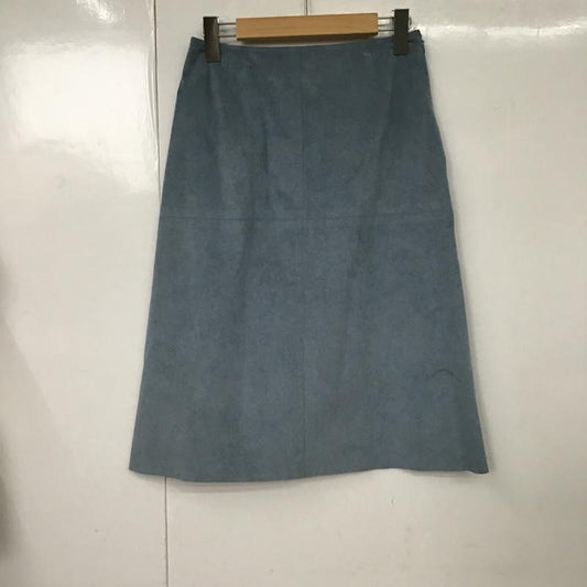 ニジュウサンク 23区 スカート ひざ丈スカート 38 無地 水色 / ライトブルー /  レディース USED 古着 中古 10087424