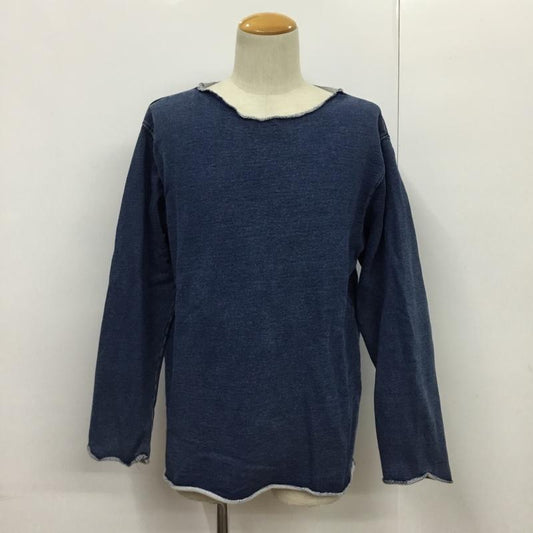 フリークスストア FREAK'S STORE トレーナー 長袖 L 無地 インディゴ / インディゴ /  メンズ USED 古着 中古 10087471
