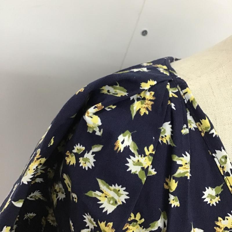 スタディオクリップ studio CLIP ワンピース ロングスカート KW176012-1 M 花柄 紺 / ネイビー /  レディース USED 古着 中古 10087495