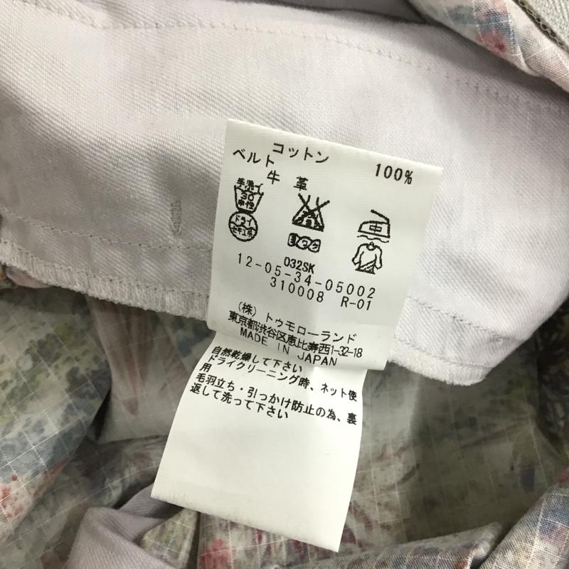 マカフィー MACPHEE スカート ミニスカート 36 総柄 マルチカラー / マルチカラー /  レディース USED 古着 中古 10087541