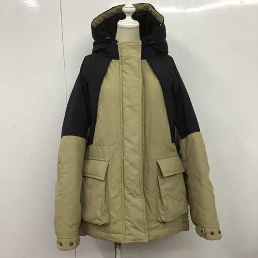 ローリーズファーム LOWRYS FARM ジャケット、上着 ジャンパー、ブルゾン LF719035AD 中綿 FREE 無地 黒 / ブラック / X ベージュ / ベージュ /  レディース USED 古着 中古 10087559