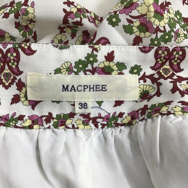 マカフィー MACPHEE スカート ミニスカート 38 総柄 マルチカラー / マルチカラー /  レディース USED 古着 中古 10087568