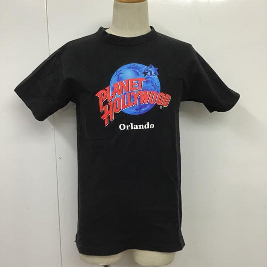 古着 USED Tシャツ 半袖 PLANET HOLLYWOOD S プリント 黒 / ブラック /  メンズ USED 古着 中古 10087598