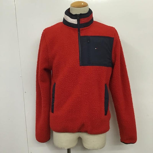 トミーヒルフィガー TOMMY HILFIGER ジャケット、上着 ジャンパー、ブルゾン ボアジャケット S 無地 赤 / レッド /  メンズ USED 古着 中古 10087601