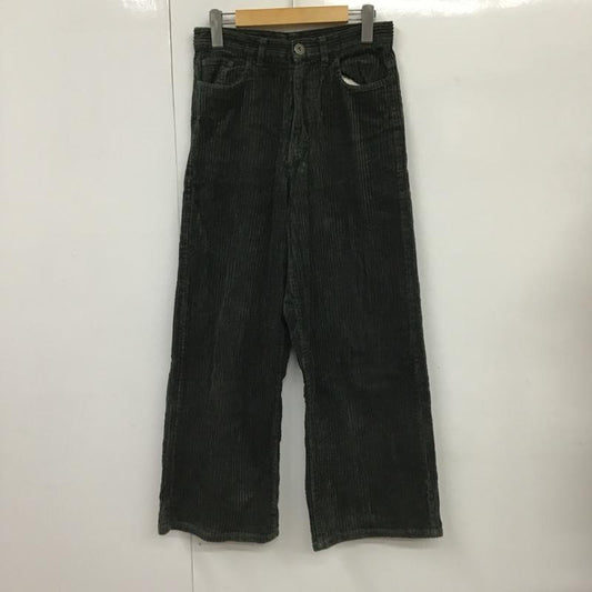 ニコアンド niko and... ボトムス ボトムス コーデュロイパンツ ワイド M 無地 カーキ / カーキ /  レディース USED 古着 中古 10087609