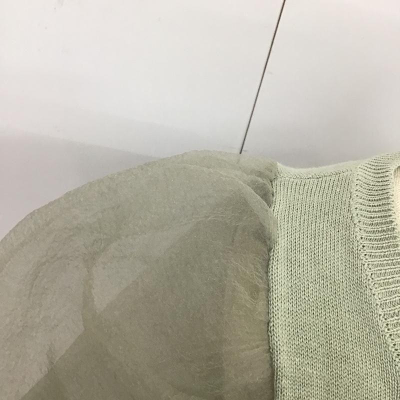 アプレジュール apres jour カットソー 半袖 FREE 無地 カーキ / カーキ /  レディース USED 古着 中古 10087610