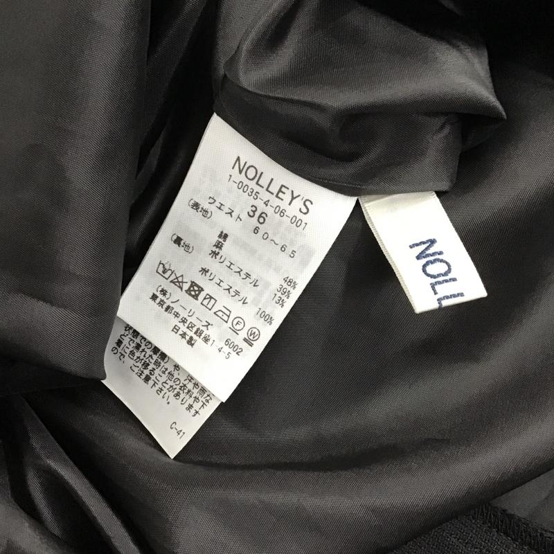 ノーリーズ NOLLEY'S スカート ロングスカート マーメイドスカート 36 無地 黒 / ブラック /  レディース USED 古着 中古 10087615