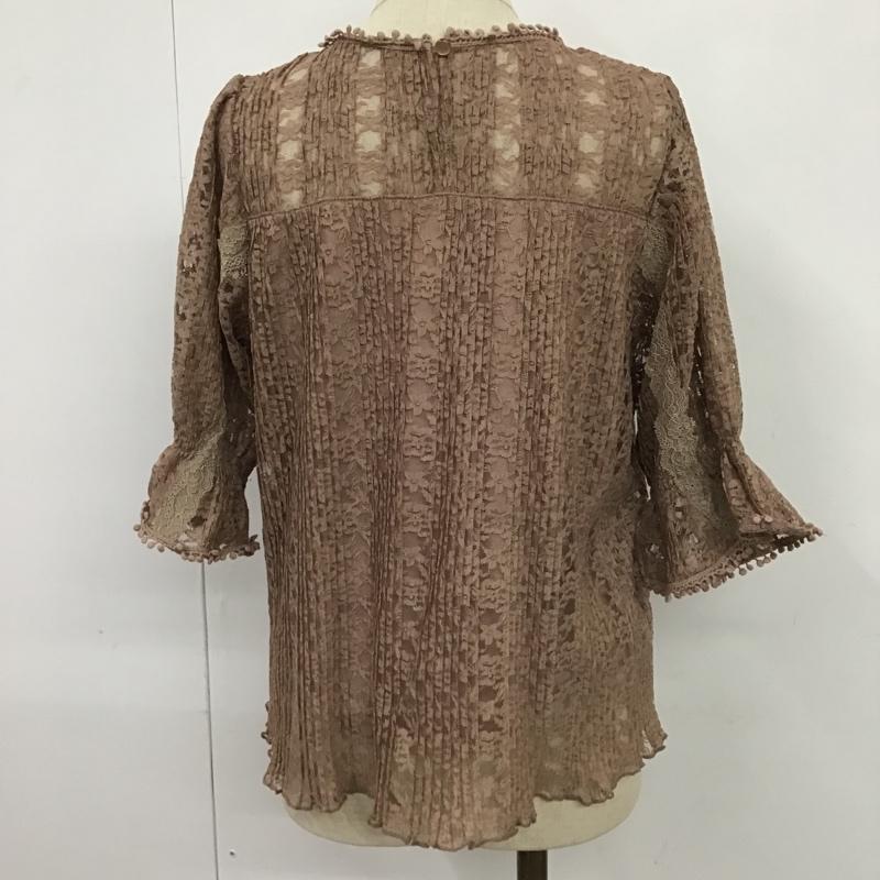 ナイスクラップ NICE CLAUP カットソー 半袖 FREE 無地 桃 / ピンク /  レディース USED 古着 中古 10087622