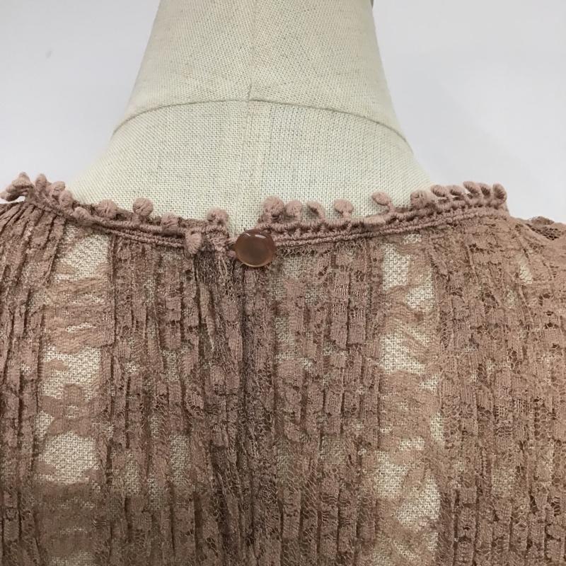 ナイスクラップ NICE CLAUP カットソー 半袖 FREE 無地 桃 / ピンク /  レディース USED 古着 中古 10087622