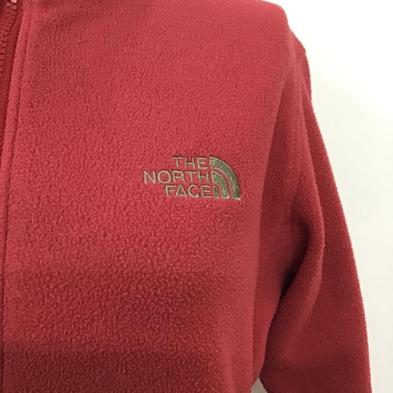 ザノースフェイス THE NORTH FACE ジャケット、上着 ジャケット、ブレザー NLW45401 フリースジャケット S ロゴ、文字 えんじ / ワインレッド /  レディース USED 古着 中古 10087631