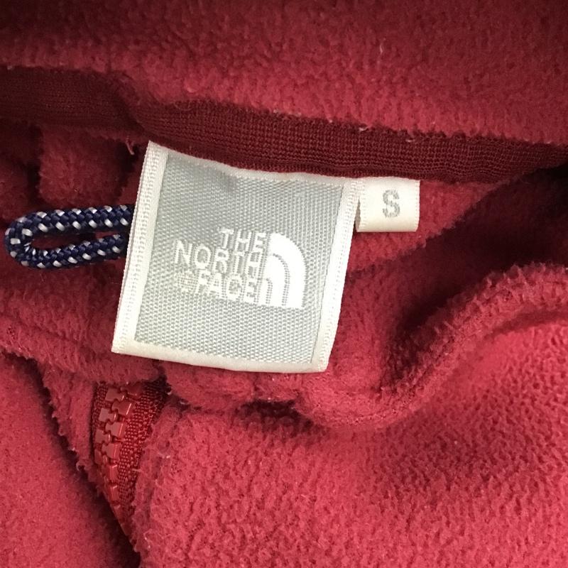 ザノースフェイス THE NORTH FACE ジャケット、上着 ジャケット、ブレザー NLW45401 フリースジャケット S ロゴ、文字 えんじ / ワインレッド /  レディース USED 古着 中古 10087631
