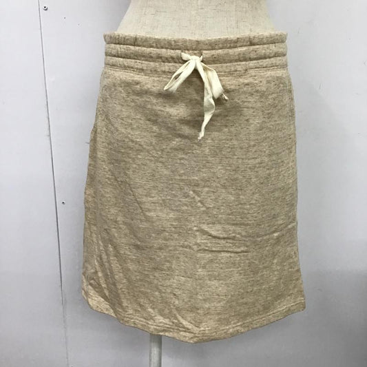 ビームスボーイ BEAMS BOY スカート ミニスカート 無地 ベージュ / ベージュ /  レディース USED 古着 中古 10087637