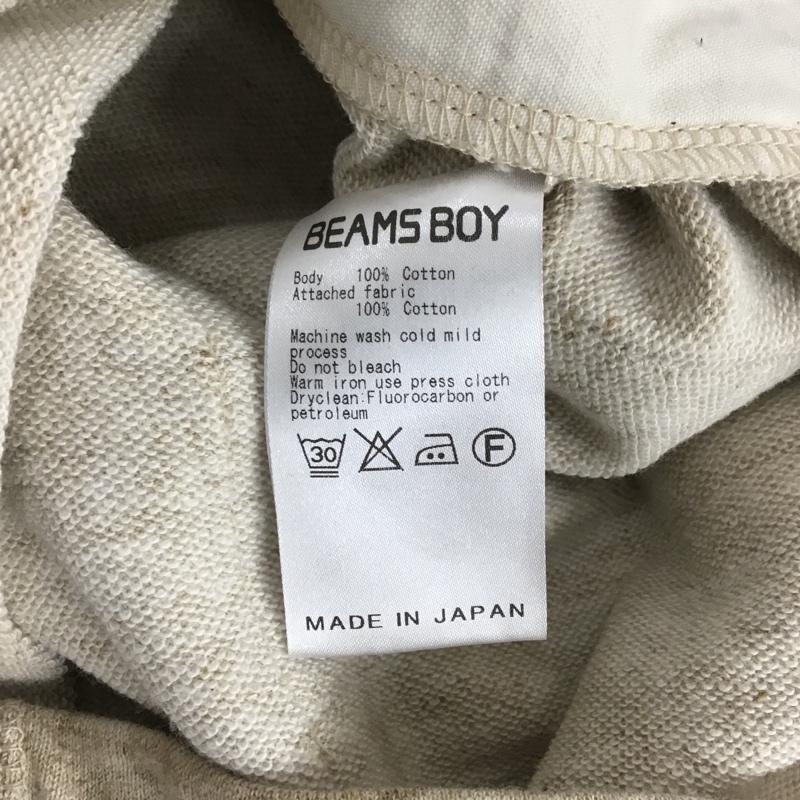 ビームスボーイ BEAMS BOY スカート ミニスカート 無地 ベージュ / ベージュ /  レディース USED 古着 中古 10087637