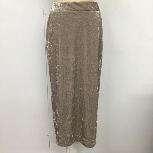 ジーナシス JEANASIS スカート ロングスカート FREE 無地 マルチカラー / マルチカラー /  レディース USED 古着 中古 10087649