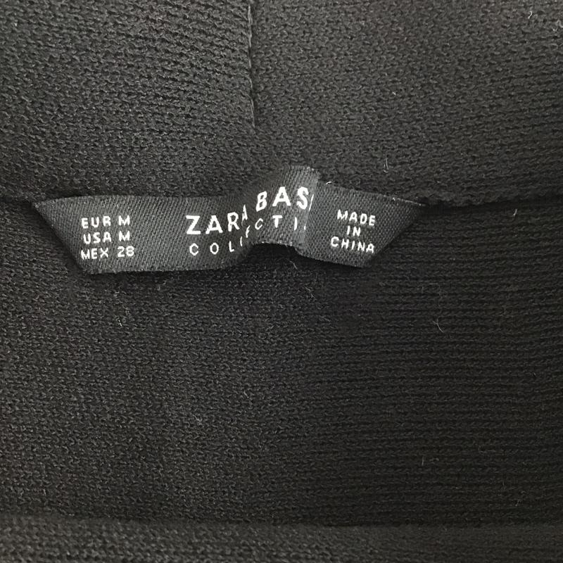ザラベーシック ZARA BASIC スカート ミニスカート M 無地 黒 / ブラック /  レディース USED 古着 中古 10087650