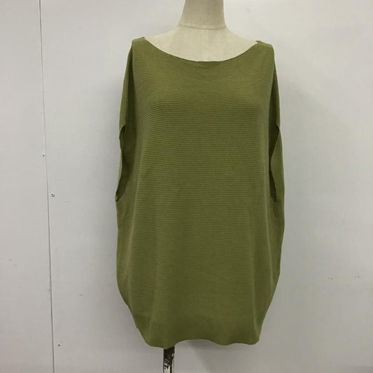 グローバルワーク GLOBAL WORK ニット、セーター 半袖 M 無地 緑 / グリーン /  レディース USED 古着 中古 10087657