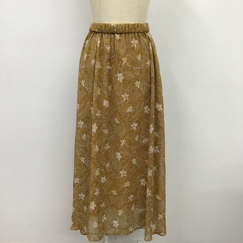 アズールバイマウジー AZUL BY MOUSSY スカート ロングスカート M 総柄 マルチカラー / マルチカラー /  レディース USED 古着 中古 10087690